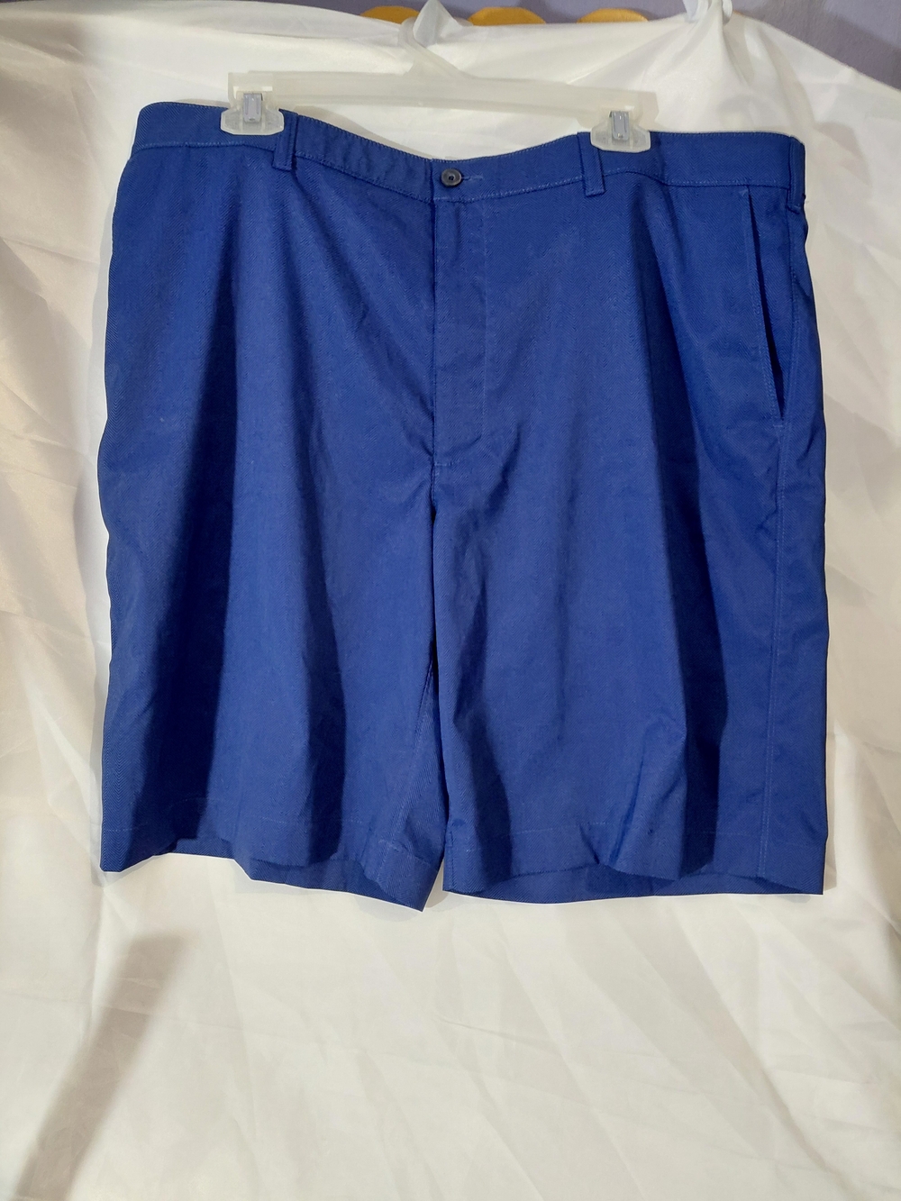 PGA Tour Men's Royal Blue Flat-Front Shorts